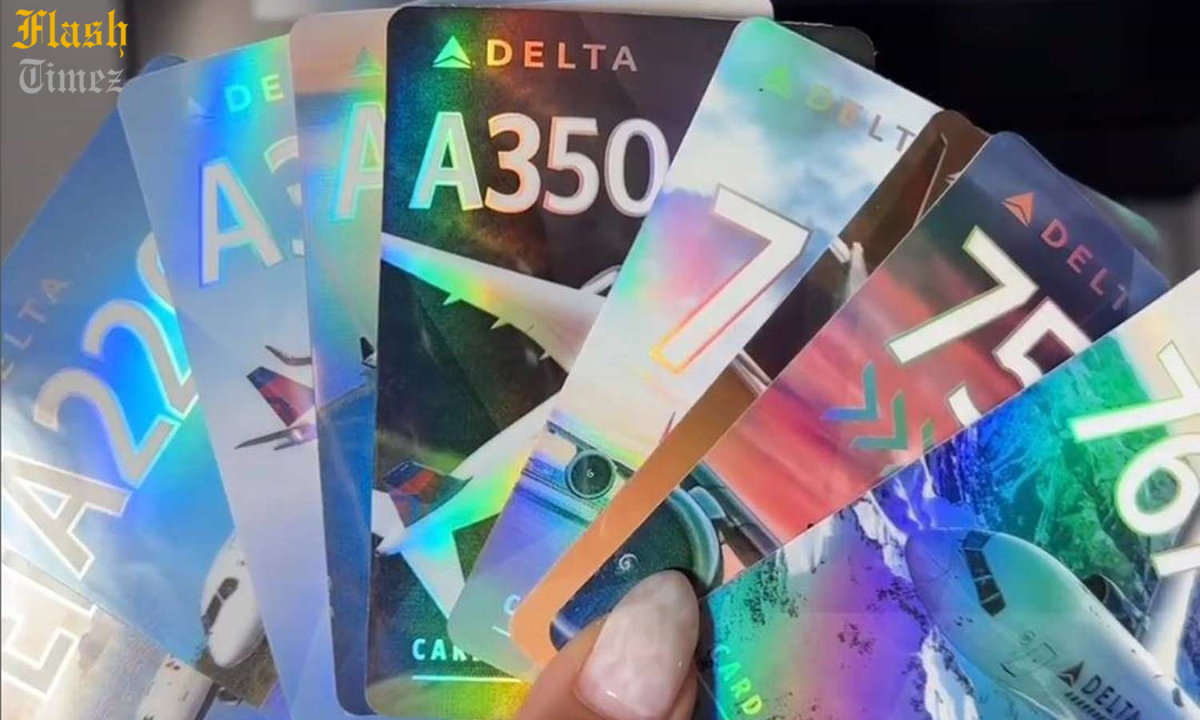 Delta trading cards